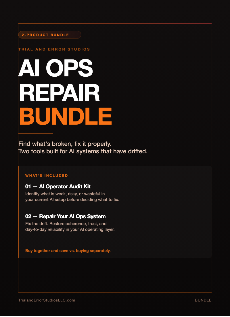 AI Ops Repair Bundle cover